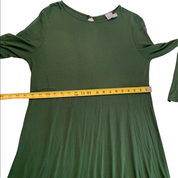 ASOS Green Long Sleeve Dress Size 8 - Picture 7 of 17
